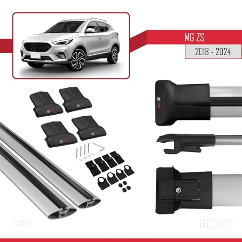 Barres de toit railing pour MG ZS 2018-2024 alu - 4