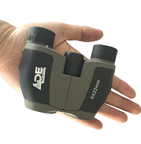 Binocular compacto Ade Advanced Optics 8X 22mm miniatura 4