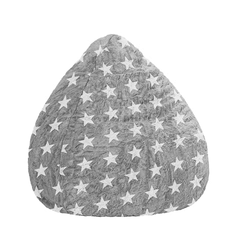 Sitting Point 34751 003 Sitzsack FluffyStars XL grau