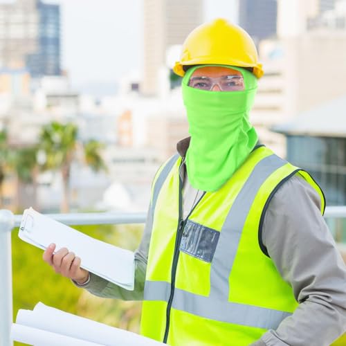 Image of WTACTFUL Summer Balaclava Face Mask Men, UPF50+ Breathable Sun Protection
