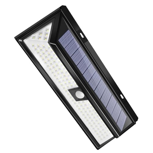 Lampe solaire murale 118 LED VANZACK avec détecteur