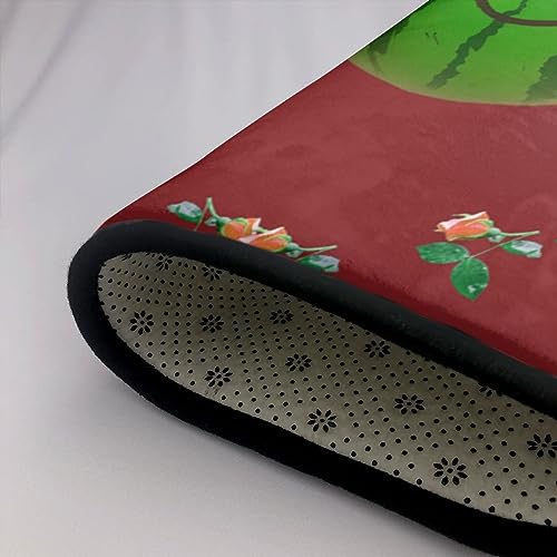 Tapis de sol pastèque HYTTER grand format en flanelle douce - 6