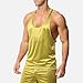 Mens Workout Tank Tops Y-Back Fitness Bodybuilding Sleeveless Gym Muscle T Shirts Moisture Wicking Athletic Vest 2026 Green
