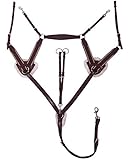 Hochwertige und robuste Qualität welche eine lange Lebensdauer verspricht und auch hohen Ansprüchen gerecht wird. Durch die Polsterungen und Unterlegungen hoher Tragekomfort fürs Pferd.