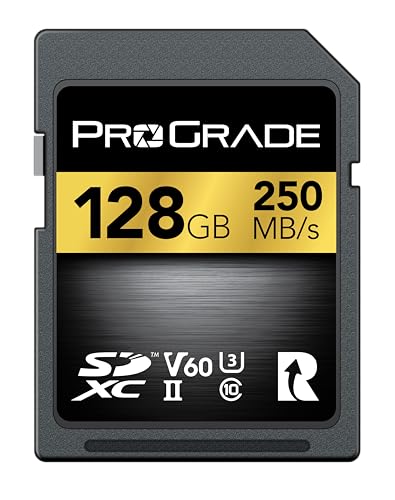 Tarjeta SD UHS-II de 128GB V60: hasta 130MB/s de velocidad de escritura y 250MB/s de velocidad de lectura | por Prograde Digital