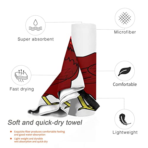 Serviette de plage microfibre super absorbante et légère pour le camping actif
