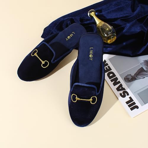 LMOY Velvet Slippers Women'S Slippers House Lightweight Non-Slip Elegant House Slippers2