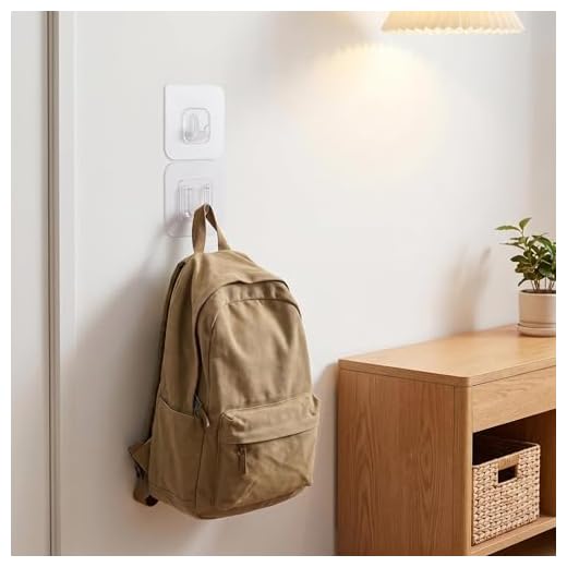 16pcs Set, Plastic, Casual Style, Multi-Purpose Hooks, Waterproof