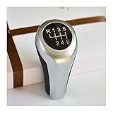 Bouton de Changement 5 6 Vitesses Pommeau De Levier De Vitesse Levier De Vitesse Boule Pour 1 3 5 6 Série E30 E32 E34 E36 E38 E39 E46 E53 E60 E63 E83 E84 E87 E90 (Taille : Mat-6)