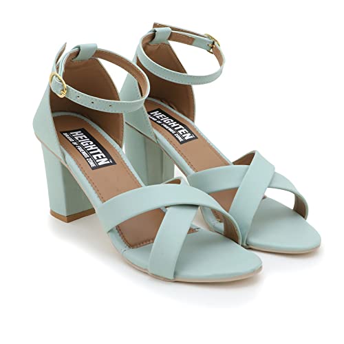 HEIGHTENCross strap Women's Fashion Sandals| (GREY, numeric_7)