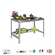 Simon Rack Gartentisch, 840 x 1500 x 600 mm, Metall, verzinkt, Simon Garden