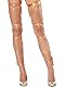 FEOYA 1 Paar Bein Wraps Rave Festival Strumpfband Gürtel Neue Sexy Festival Rave Metallic Hip-Hop Zubehör Für Tanzen Party Cosplay Party Halloween Weihnachten A-Gold Einheitsgröße