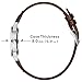 PINDOWS Watches for Women, Classic Business Analog Quartz Small Ladies Watches, 3ATM Waterproof Fashion Dress Watch with Easy-to-Read Luminous Dial