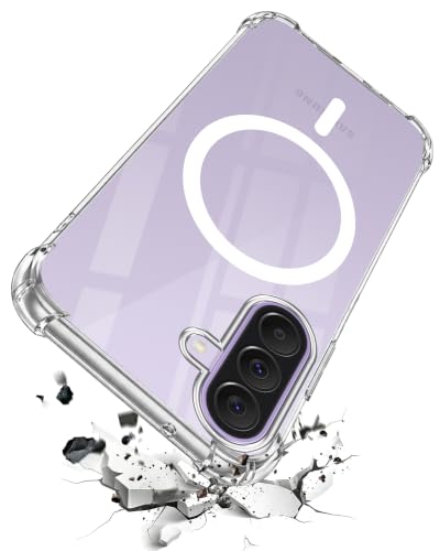 Image of Jkobi Shockproof Crystal-Clear Back Cover for Samsung Galaxy A37 5G (Magsafe Wireless Support | Drop & Camera Protection | Hard Polycarbonate)