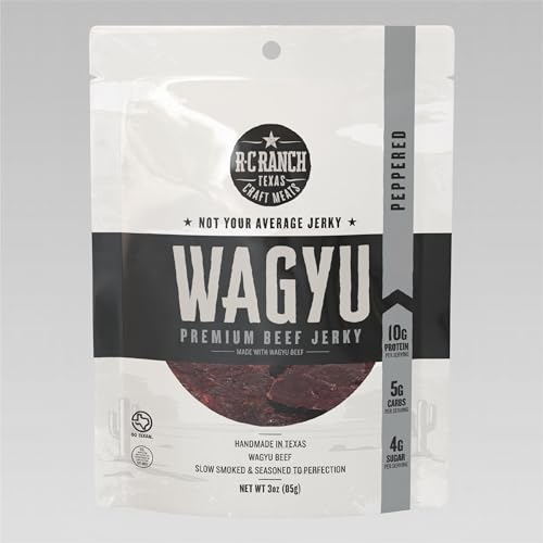 R-C Ranch - Wagyu Beef Jerky - Peppered 3oz
