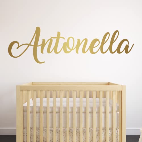Vinilo decorativo personalizado para pared niña miniatura 3