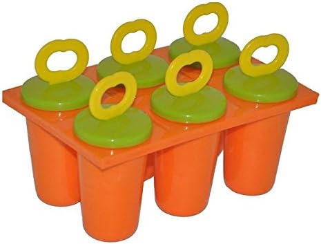 Amaya Mam Creations Mini Candy Kulfi Maker Popsicle Mould (Colour May Vary) - Set of 6