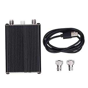 Spectrumanalyser, sterk en duurzaam 0,1 W-11 W 1,6 MHz-30 MHz staande golfmeter Eenvoudige bediening met SMA-interface voor kortegolfradio’s(Uitvoering met communicatiefunctie)