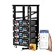 ECO-WORTHY (Cubix 100 Pro) 48V 100Ah(4 Packs) Server Rack LiFePO4 Lithium Battery, Low-Temperature Resistant Cells,LED Display,Bluetooth & WiFi Connectivity,for Solar Energy Storage, Home Backup Power