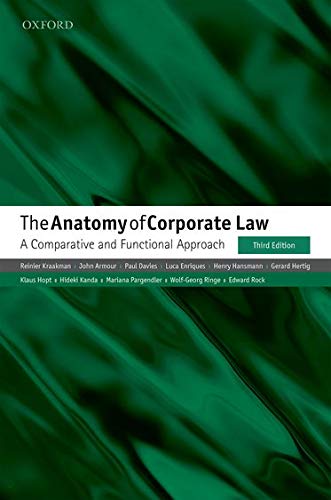 Télécharger The Anatomy of Corporate Law: A Comparative and Functional Approach Gratuit