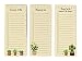 Inkdotpot-Packung mit 3 magnetischen Kühlschrank-To-Do-Liste Notizbücher-magnetische Memo-Pads für Kühlschrank- (50 Blatt)
