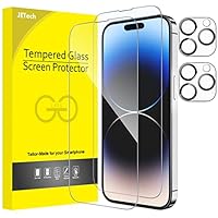 JETech Pellicola Protettiva a Copertura Totale per iPhone 14 Pro 6,1 Pollici con Protezione di...