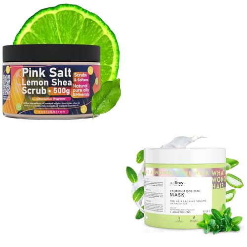 Gommage et masque capillaire éclat soin cheveux ternes et cuir chevelu