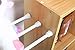8 Packs Small Tension Rods 16 to 28 inch, Spring Loaded Curtain Rods, RV Refrigerator Tension Rod, RV Curtain Rod for Camper Windows, Kitchen, Closet and Cabinet, White