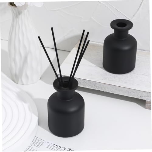 Flacon diffuseur en verre cylindrique 150 ml idéal pour parfum maison et bureau - 4