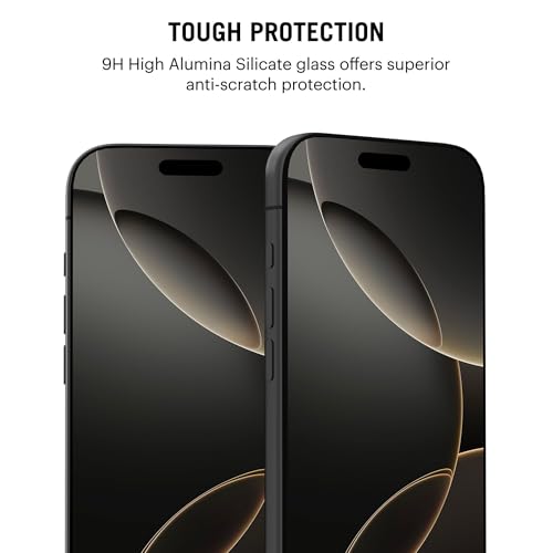 Image of DailyObjects ZeroBubble QwikInstall Screen Protector with Applicator Tray | Compatible with iPhone 16 Pro