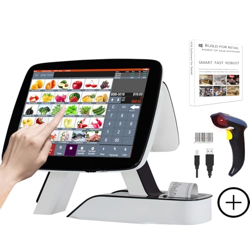 ZHONGJI All in One Cash Register with Built-in Thermal Printer