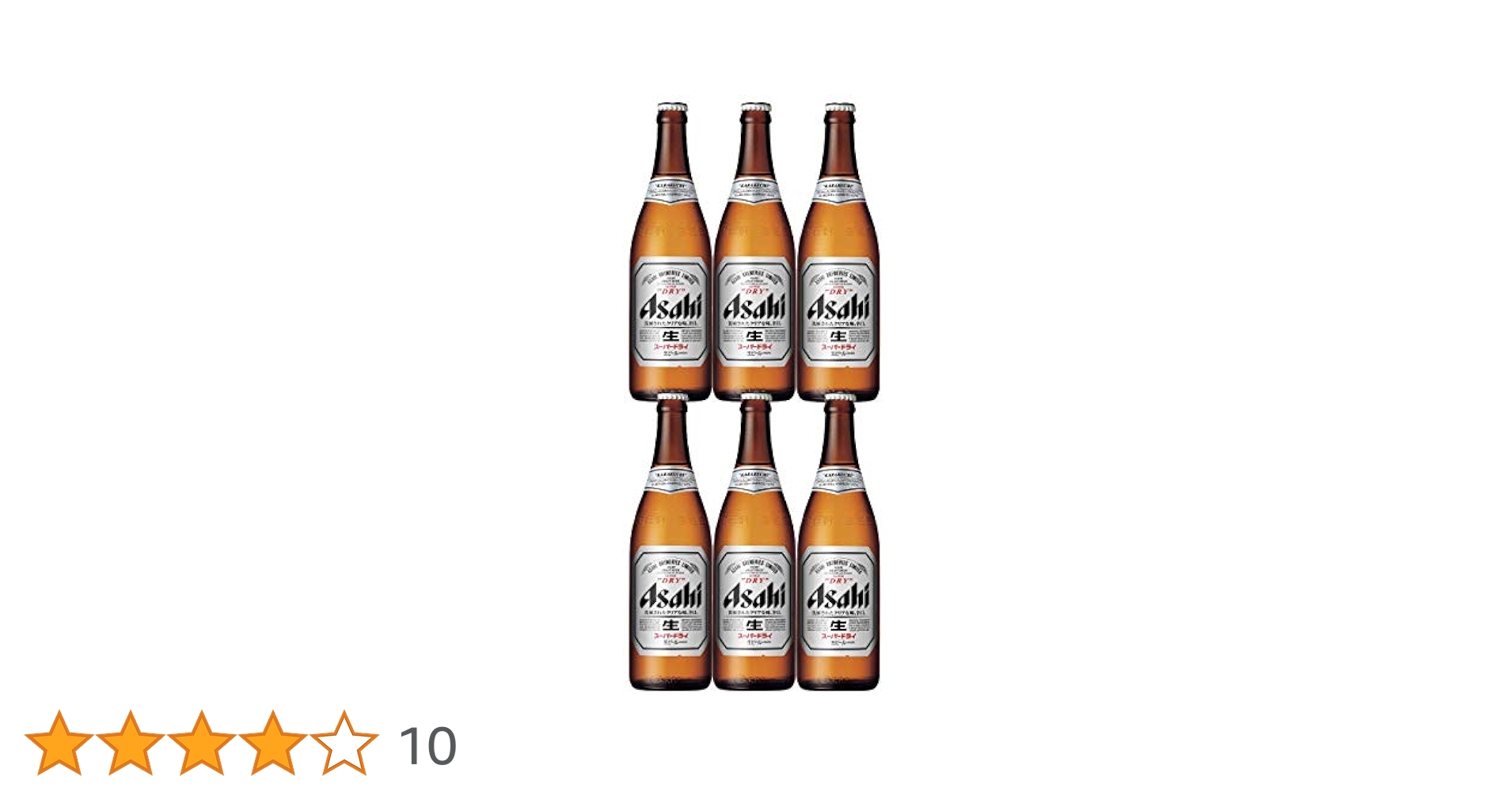 アサヒスーパードライ他55本 Amazon.co.jp: アサヒスーパードライ中瓶 x 6本 : 食品・飲料・お酒