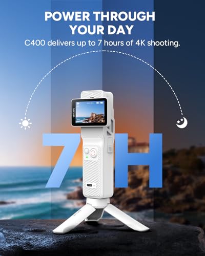 Caméra vlogging 4K pour diffusion en direct et stabilisation active - 4