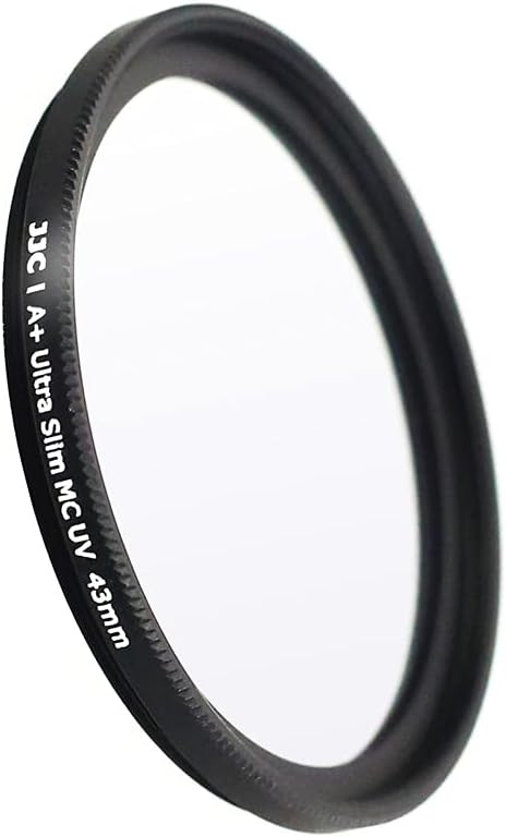 JJC 43mm UV Filter Ultra Slim Multi-Coated Ultraviolet Protection Lens Filter