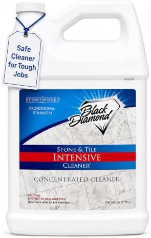 1 , Gallon : Stone & Tile Intensive Cleaner: Concentrated Deep Cleaner, Marble, Limestone, Travertine, Granite, Slate, Ceramic & Porcelain Tile. (1, Gallon)
