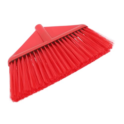 Beaupretty Household Broom Replacement Head Durable Plastic Sweeper Part with Flexible Bristles for Cleaning Kitchen Home Garage and More