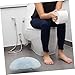 Zerodeko Sitz Bath Basin with Overflow Non Slip Design for Postpartum Care Pregnant Women Elderly Soothing Hip Wash Suitable for Toilet Seat with Overflow Drain for Comfortable Healing