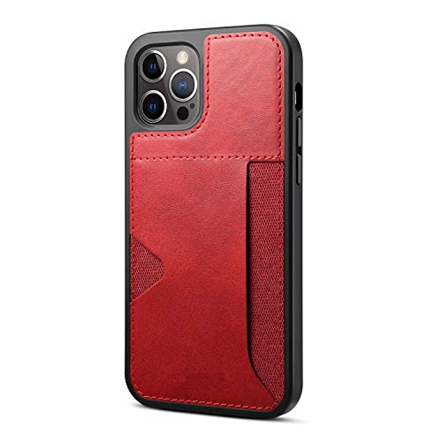 Étui iPhone 12 Mini antichoc finition haut de gamme rouge mat