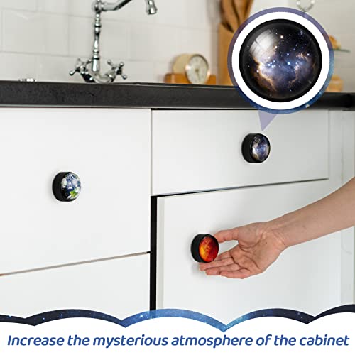 Lot de 12 boutons de commode constellation 30mm avec vis pour placard
