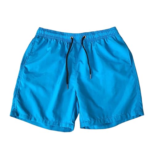 Foweknow Bañador para hombre, de secado rápido, pantalones cortos de natación, pantalones cortos de baño, pantalones cortos deportivos para hombre, pantalones cortos de playa, pantalones de