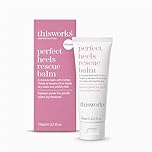 This Works Perfect Heels, 75 ml - Natural Foot Cream Infused with Cotton Thistle, Lemon and Lavender Essential Oils - Nourishing Foot Moisturiser and Heel Balm for Cracked Heels and Dry Skin