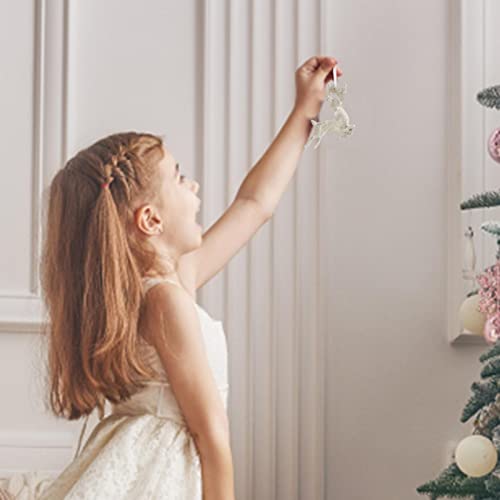 árvore Natal rena, ornamentos Natal, estatueta rena, pingentes decorativos, festivais férias, cervos