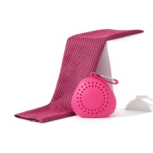 ohodhmnu Kühlendes Sport-Handtuch für den Hals, 30 x 60 cm, schnelltrocknend, schweißabsorbierend, atmungsaktiv, für Laufen, Radfahren, Wandern