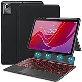 Backlit Touchpad Keyboard Case for Lenovo Tab M11 2024 11 Inch, Backlight Multi-Angle Kickstand,Portrait/Landscape Stand Detachable Magnetic Cover Case for Lenovo Tab M11 11” 2024(TB330FU/TB330XU)