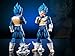 LESESOBE Vegeta Figure Statues Figurine DBZ Super Saiyan Blue Collection Birthday Gifts PVC 11 Inch