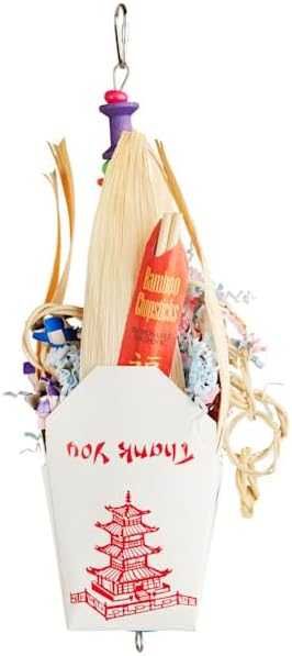 You & Me by Petco Chinese Takeout Foraging Bird Toy Medium