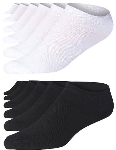 JAMES FIALLO Mens 12 Pairs Performance Cushioned Low Cut Athletic Sport Socks - Picture 8 of 10
