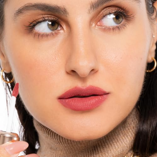 Image of Lusty Everyday Lip Formula, Velvet Finish Lip Color, Lightweight Smooth Texture, Deep Rose Shade | 5ml