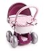 Produktbild Smoby 220348 Baby Nurse Puppenwagen, für Kinder ab 18 Monaten, Rosa, Lila