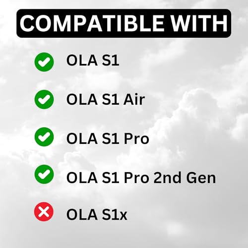 Image of FCS TPU Speedometer Screen Protector Guard For Ola S1 Pro, S1 Air | 9H Anti Shock Edge To Edge Screen Guard (Glossy)